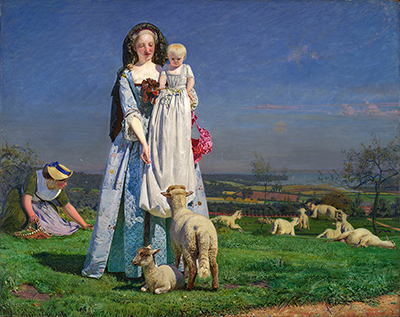 Pretty Baa-Lambs Ford Madox Brown